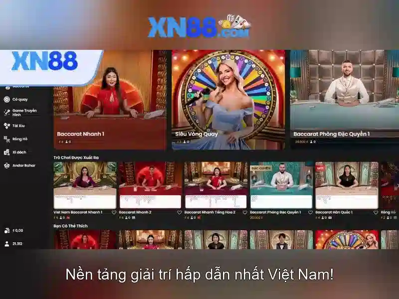 Xn88: Đánh giá và hướng dẫn chơi Giao diện nhà cái hoàn hảo