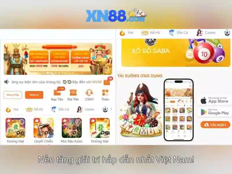 Giới thiệu xn88: Nền tảng trò chơi và cá cược trực tuyến Giao diện nhà cái hoàn hảo